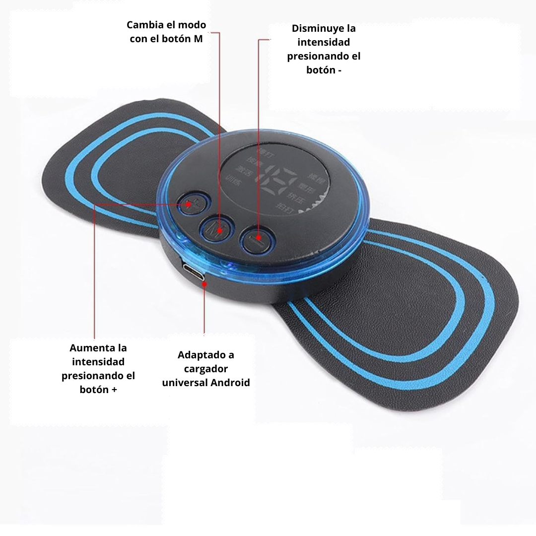 Electroestimulador muscular