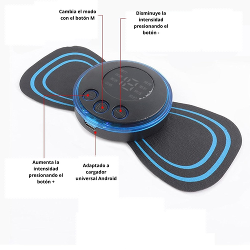 Electroestimulador muscular